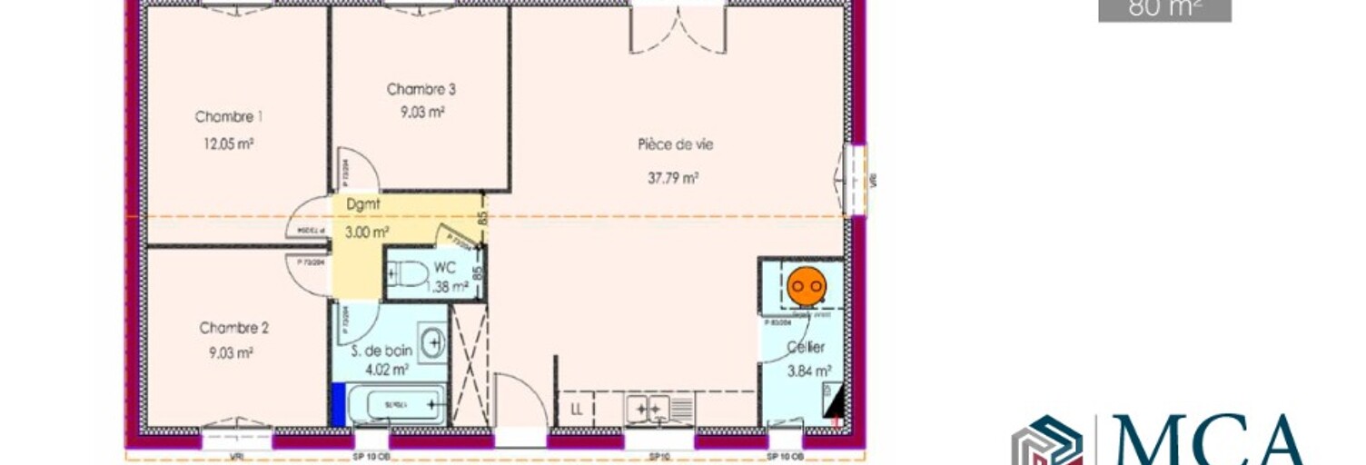 Maison 4 Pièces 80 m² à vendre à Saint-Savin (33920)