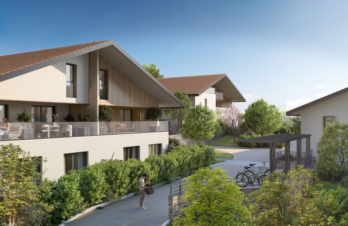 Appartement à vendre 3 pièces en rez-de-jardin EXCENEVEX (74) — photo 3