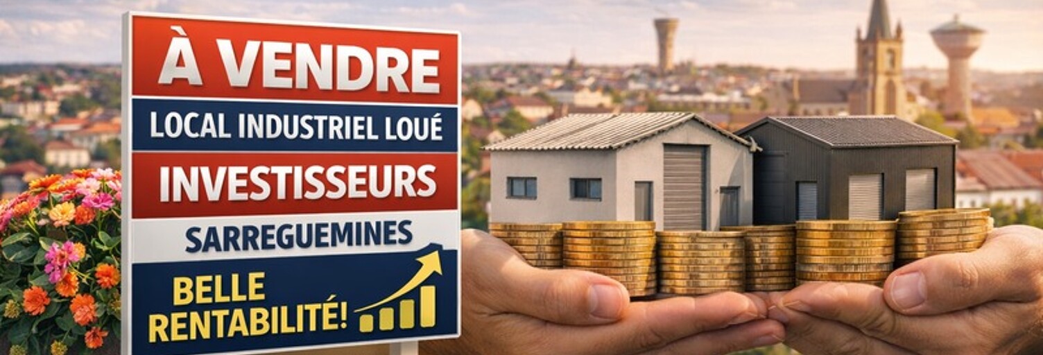 Local industriel 18 Pièces 2835 m² à vendre à Sarreguemines (57200)