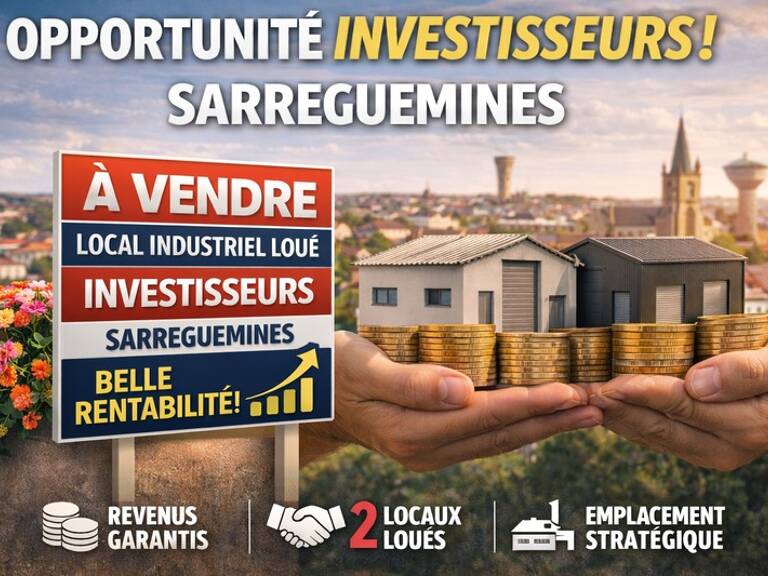 Local/bureau à vendre SARREGUEMINES (57) — photo 1