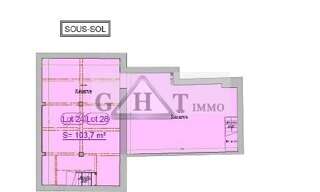 Bureau  101 m² à vendre à Montreuil (93100)