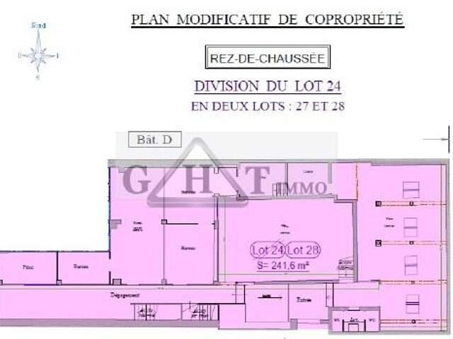 A vendre 242M²– Espace de bureaux – Montreuil — photo du bien