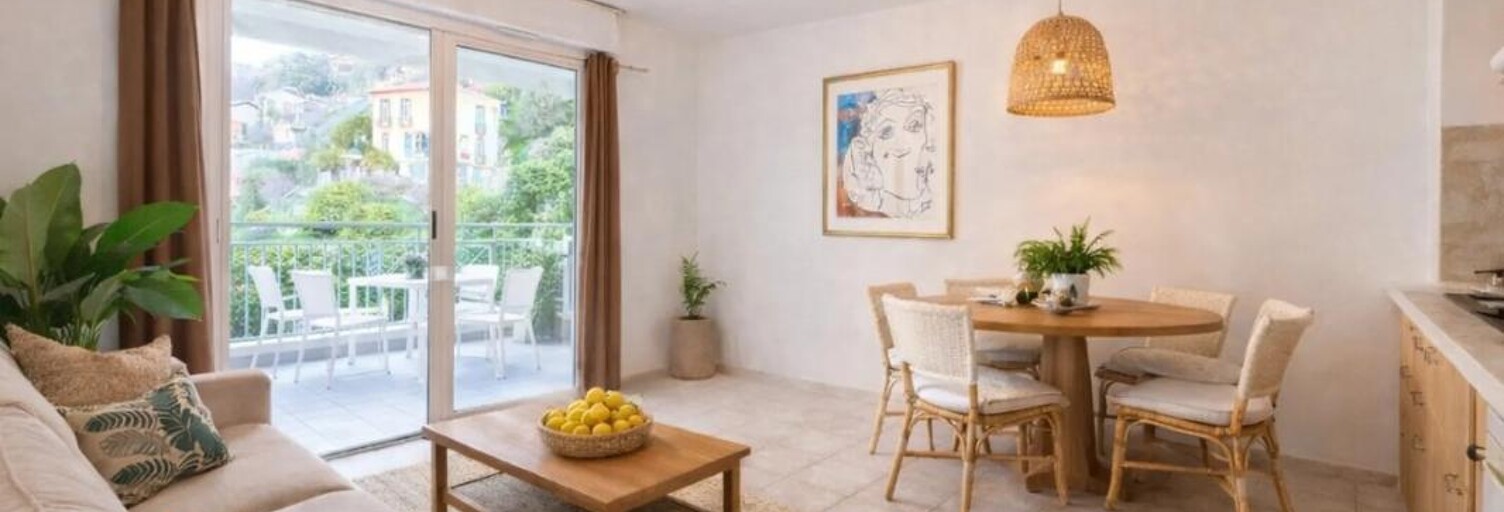 Appartement 2 Pièces 34 m² à vendre à Menton (06500)