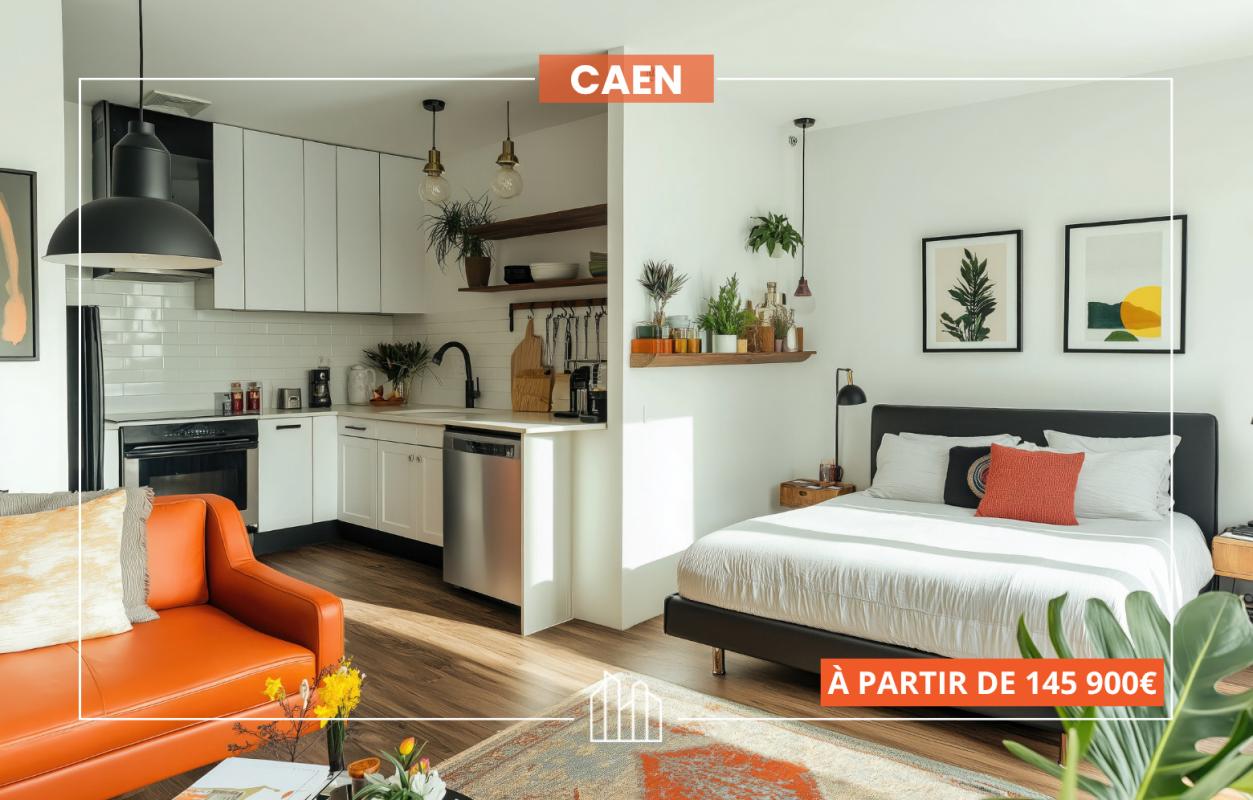 Appartement  T1 à vendre Caen 14000