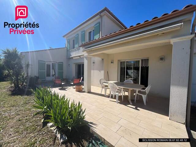Maison Cozes 7 pièces 181 m2 - 5 chambres - jardin clos — photo du bien