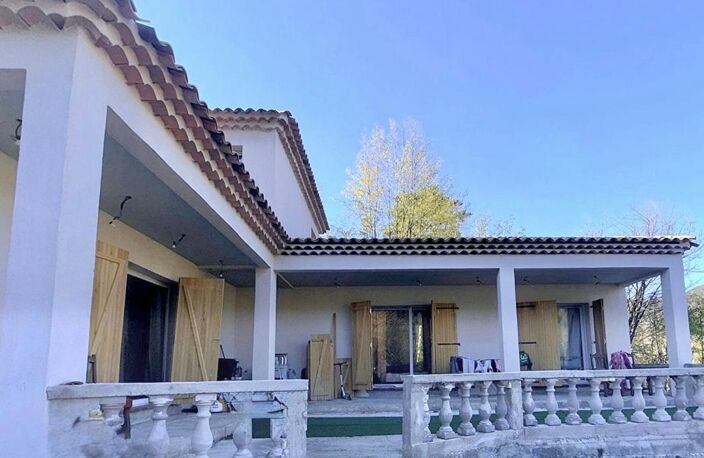 Villa individuelle neuve à terminer, Tourrette Levens 5 pièces 170 m2 sur terrain 1500m2 — photo 2