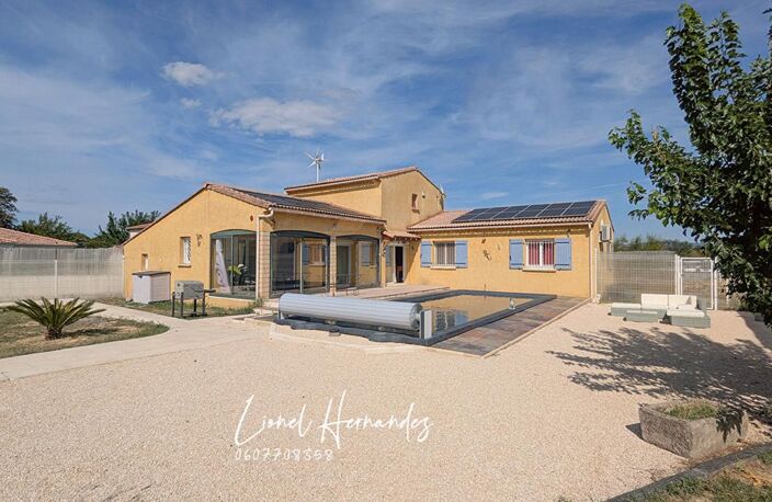 Villa 5 pièces de plain-pied - 132m² - Piscine - Garage - Panneaux solaires - Terrain de 1203m² — photo 2