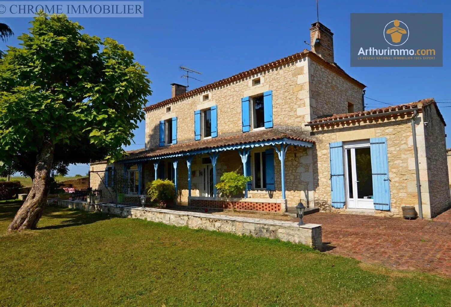 Bien vendu : Maison 184 m² Duras (47120) — photo 1