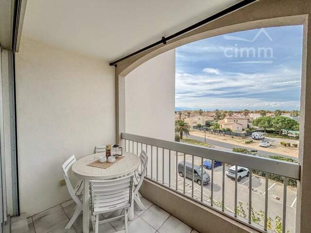 ACHAT - SAINT CYPRIEN PLAGE 66750 - APPARTEMENT STUDIO CABINE - — photo du bien