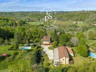 Manoir avec 3 Gîtes et 2 piscines, Villefranche du Perigord — photo 4