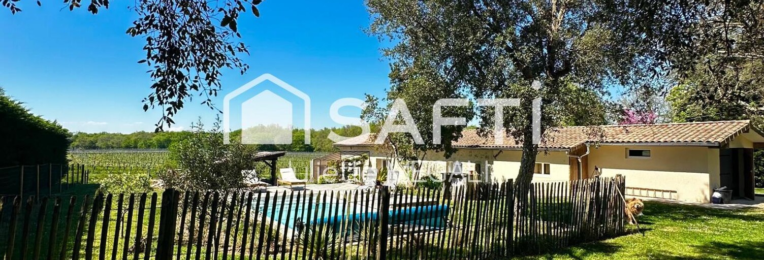 Maison 5 Pièces 110 m² à vendre à Pellegrue (33790)