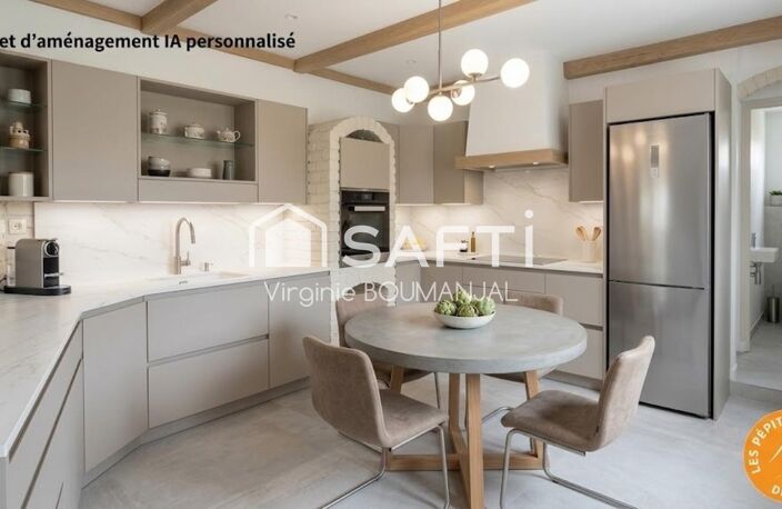 Maison 4 chambres quartier saint honoré avec dépendances et jardin clos. — photo 2
