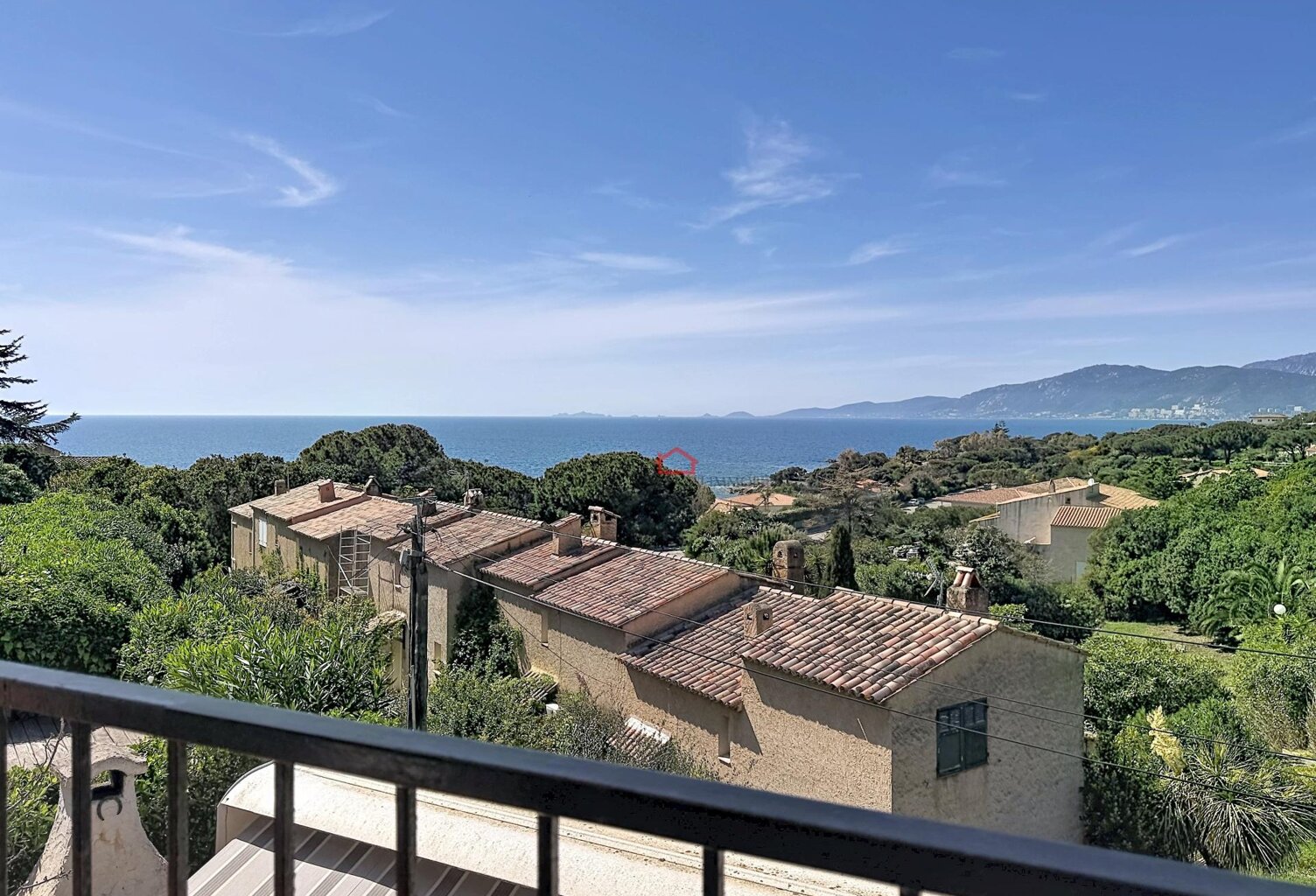 Porticcio T2 vue mer, meublé et plage à pied — photo 1