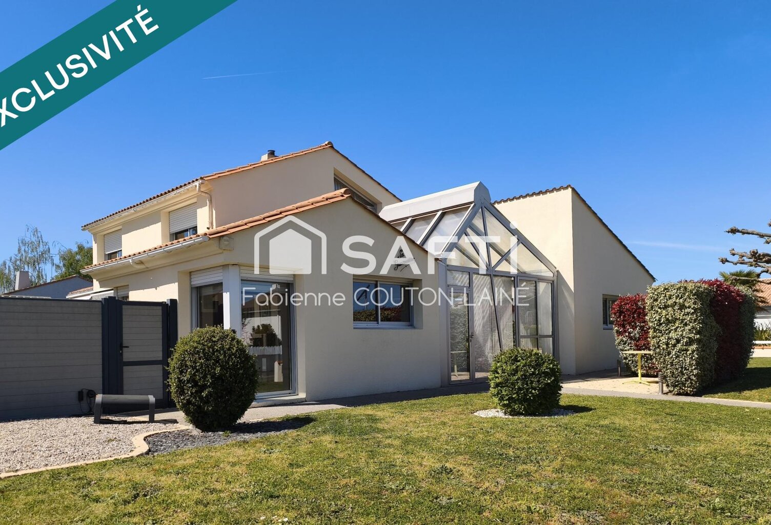 Exceptionnelle maison d'architecte au Poiré sur Vie — photo 1