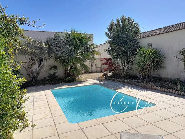 Maison plain pied - T 4 - Garage et Piscine — photo du bien