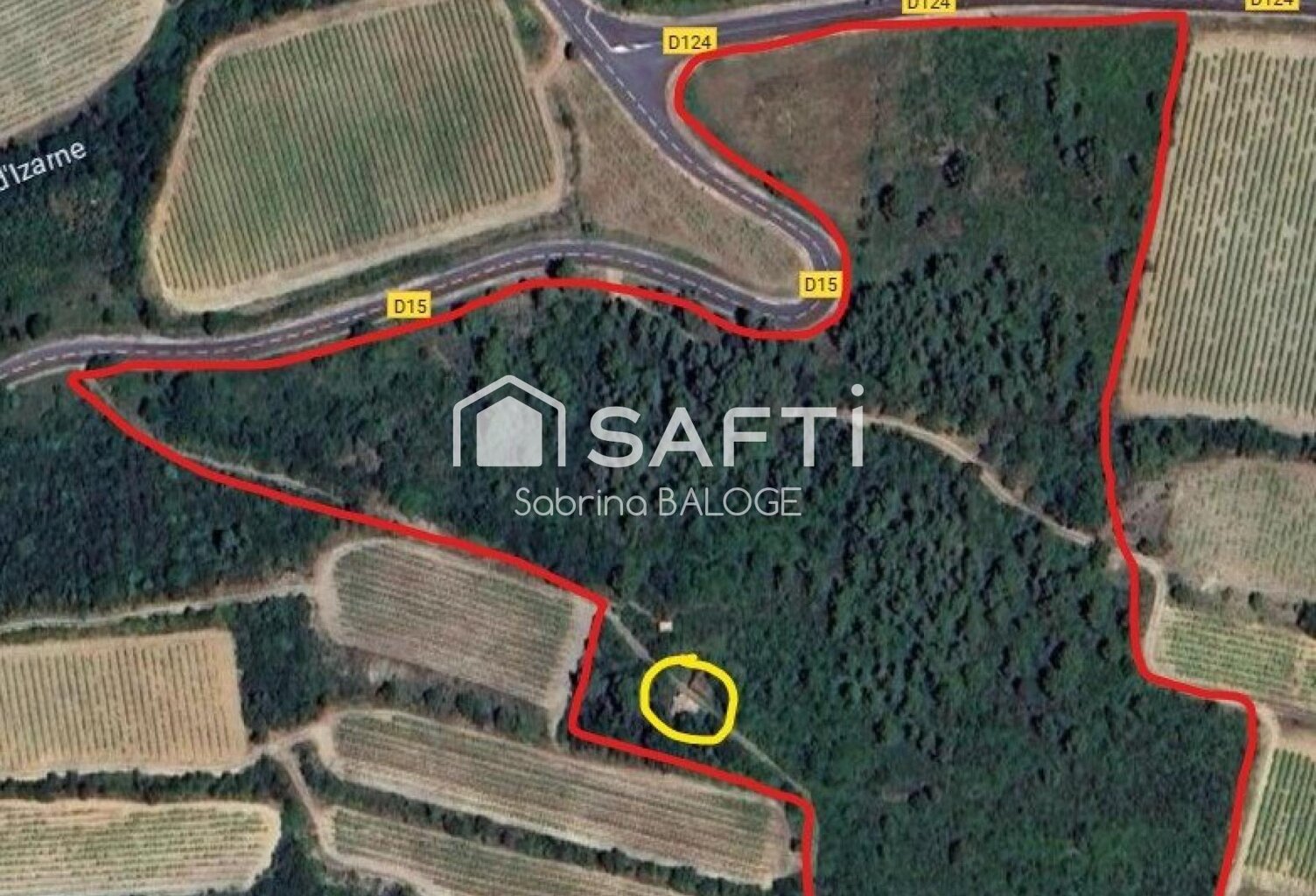 Terrain Agricole de 31000m2 avec Mazet cadastré — photo 1