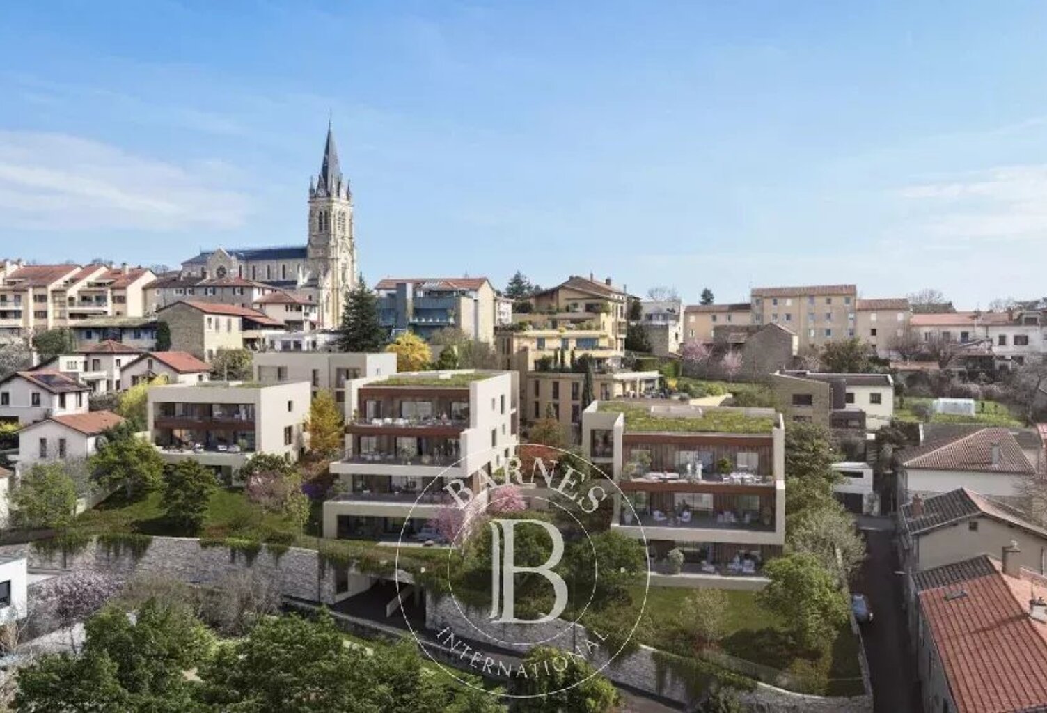 Saint Didier au Mont d'Or - Appartement de 62,70 m² - 2 chambres - Balcon de 9,57 m² - Garage en sous-sol — photo 1