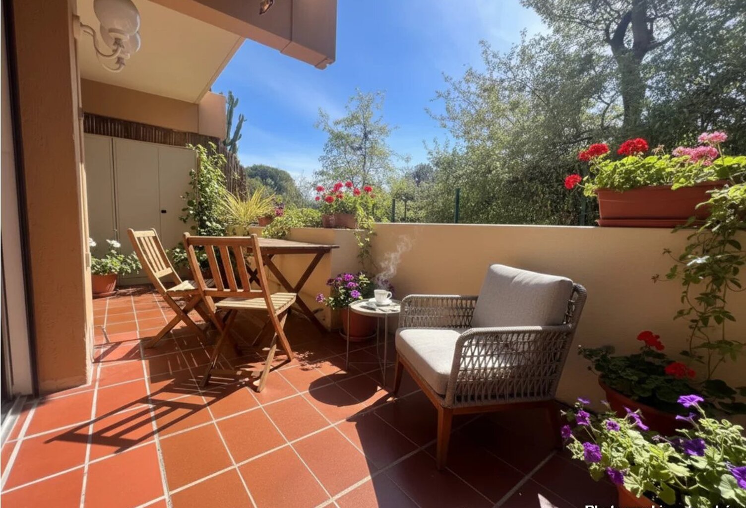 Nice – Fabron / Napoléon III – 2 pièces avec terrasse,  Accès PMR — photo 1
