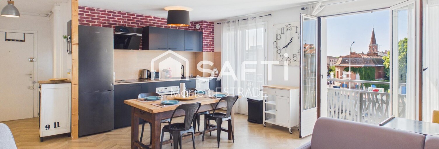 Appartement 3 Pièces 64 m² à vendre à Toulouse (31000)