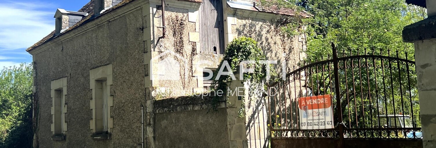 Maison 1 Pièce 44 m² à vendre à Antogny-le-Tillac (37800)