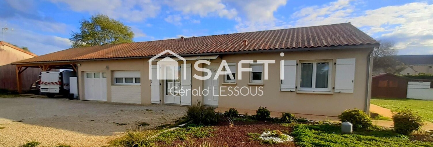 Maison 5 Pièces 106 m² à vendre à Jardres (86800)