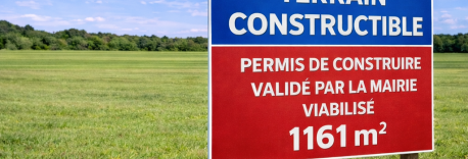 Terrain  1161 m² à vendre à Brunoy (91800)