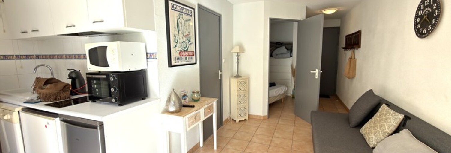 Appartement 2 Pièces 29 m² à vendre à Valras-Plage (34350)