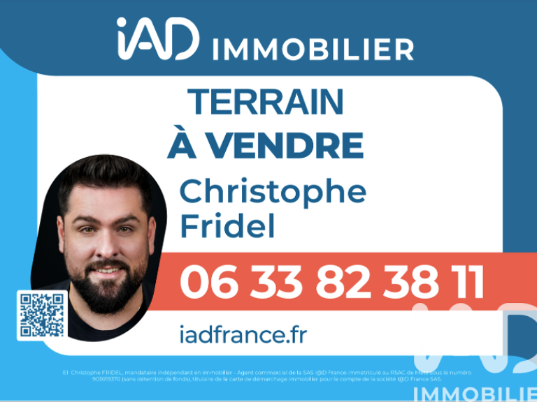 Vente Terrain à bâtir 416 m&sup2; — photo 1