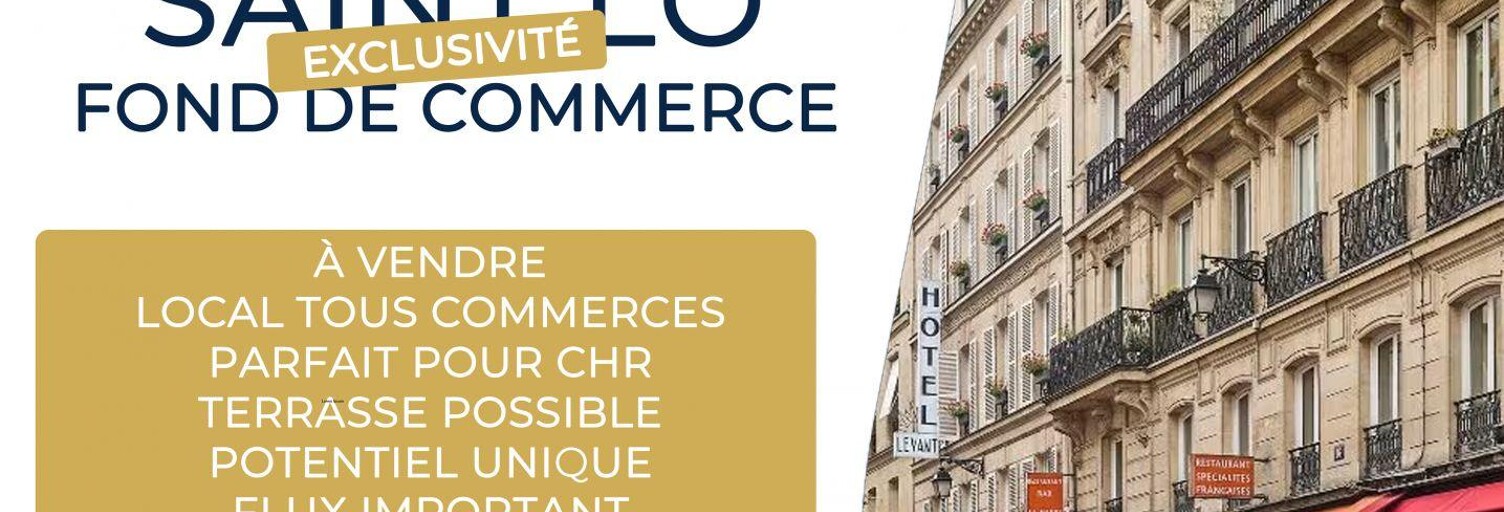 Commerce  55 m² à vendre à Saint-Lô (50000)