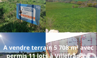 Terrain  5708 m² à vendre à Villefranche-d'Albigeois (81430)