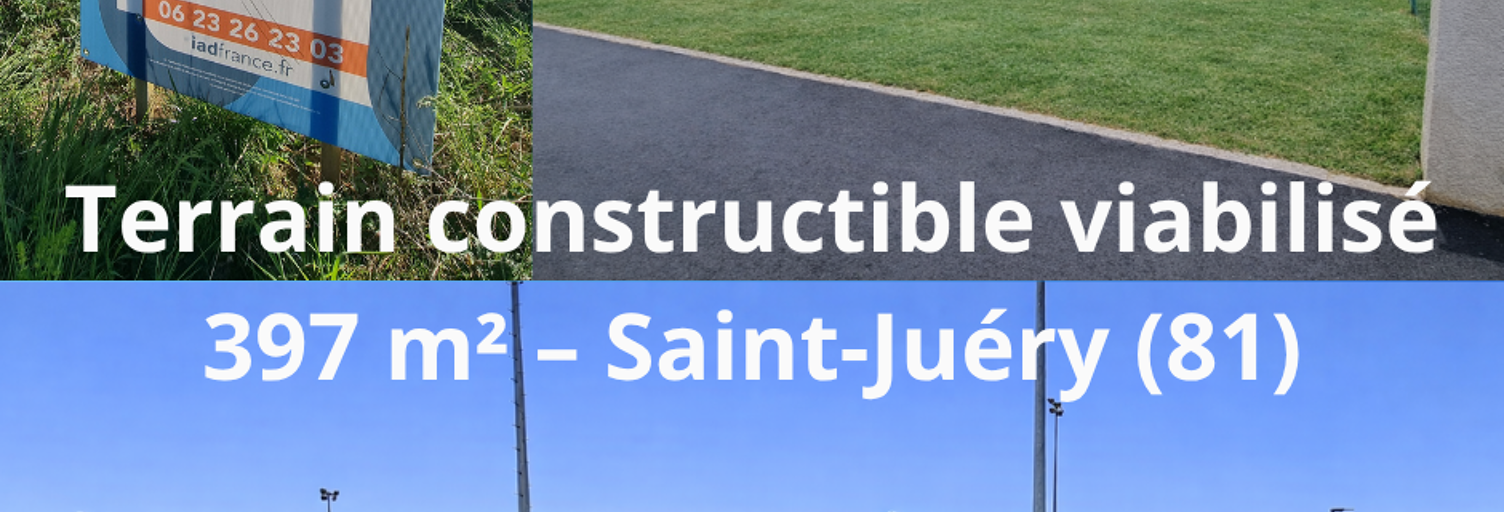 Terrain  397 m² à vendre à Saint-Juéry (81160)