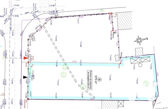 Vente Terrain à bâtir 575 m&sup2; — photo 2