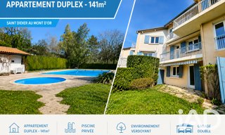 Appartement 6 Pièces 141 m² à vendre à Saint-Didier-au-Mont-d'Or (69370)
