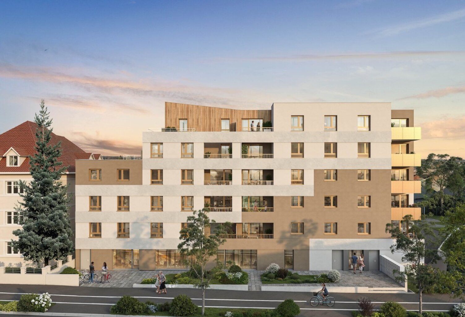 Vente programme neuf T2, T3, T4 42 à 79 m² Saint-Louis (68300) — photo 1