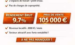 Commerce 1 Pièce 54 m² à vendre à Le Port (97420)