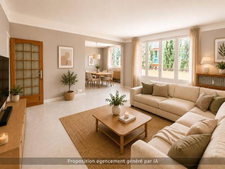 Aix Quartier Pigonnet – Appartement T4/5 traversant de 81 m² avec balcon, cave et stationnement — photo 1