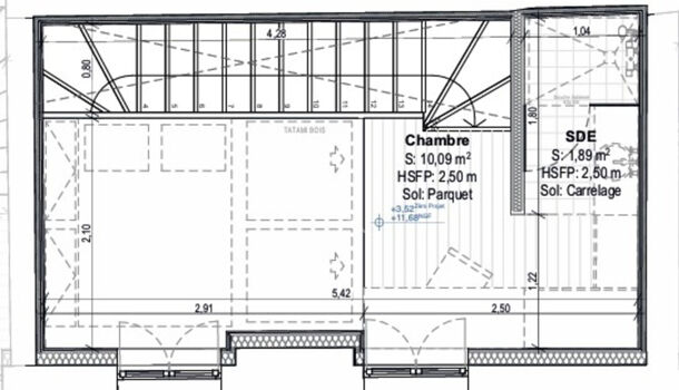 Appartement 2 pièces  à vendre Rochefort 17300