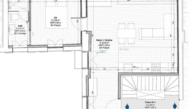 Appartement 2 pièces  à vendre Rochefort 17300