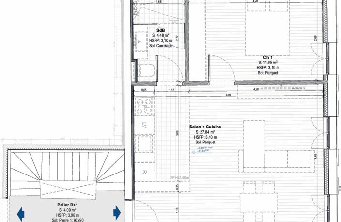Appartement Type 2 refait à neuf au 1er  étage sur rue — photo 5
