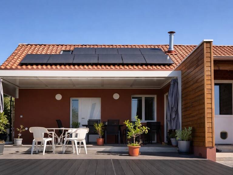 Prix à la baisse pour cette maison 4 pièces – 107 m² – Terrain 2034 m² – Vue Pyrénées – Saint-Germé — photo 1