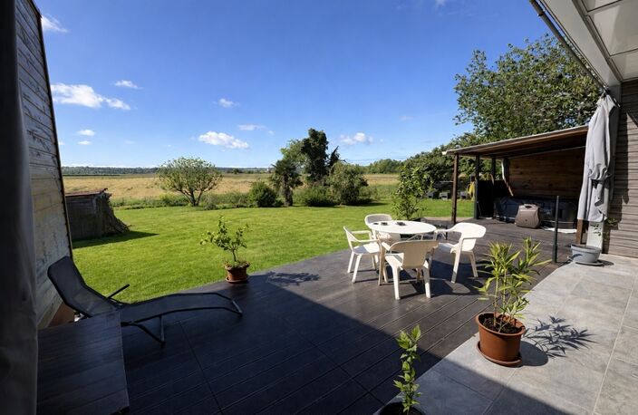 Prix à la baisse pour cette maison 4 pièces – 107 m² – Terrain 2034 m² – Vue Pyrénées – Saint-Germé — photo 3
