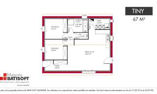 Maison 3 Pièces 60 m² à vendre à Mios (33380)