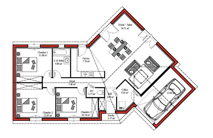 Maison à construire à Mios (33380) — photo 5