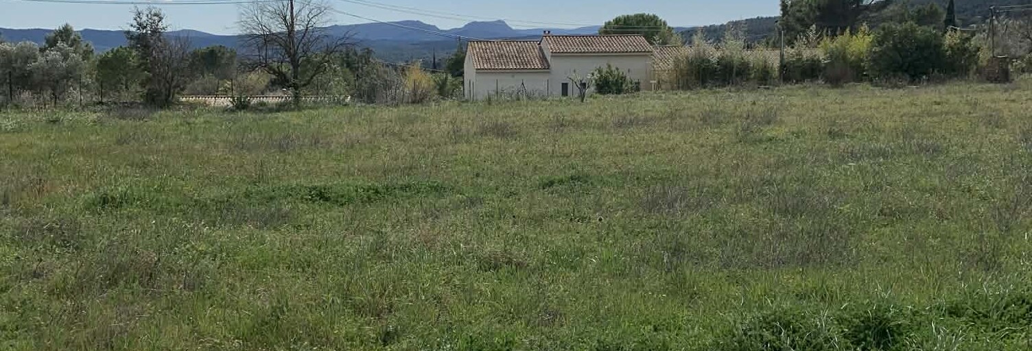 Terrain 1250 m² à construire Cotignac (83570)