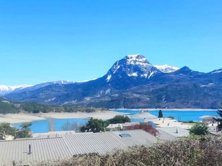 Pavillon avec vue exceptionnelle sur la baie Saint-Michel et le lac de Serre-Ponçon – Chorges (05230) — photo 1