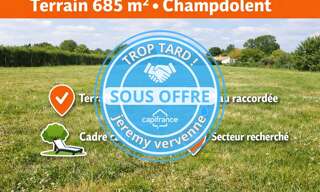 Terrain  685 m² à vendre à Champdolent (17430)