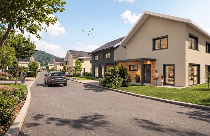 Maison mitoyenne à vendre 4 pièces PORTE DE SAVOIE (73) - 101, 53 M2 — photo 3