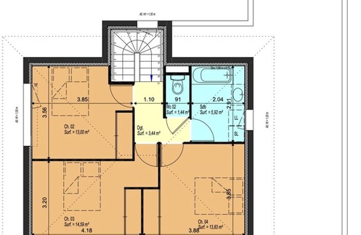 Maison à vendre 5 pièces LA RAVOIRE (73) - 127 M2 - VEFA - REF04 Frais de notaire offert — photo 3