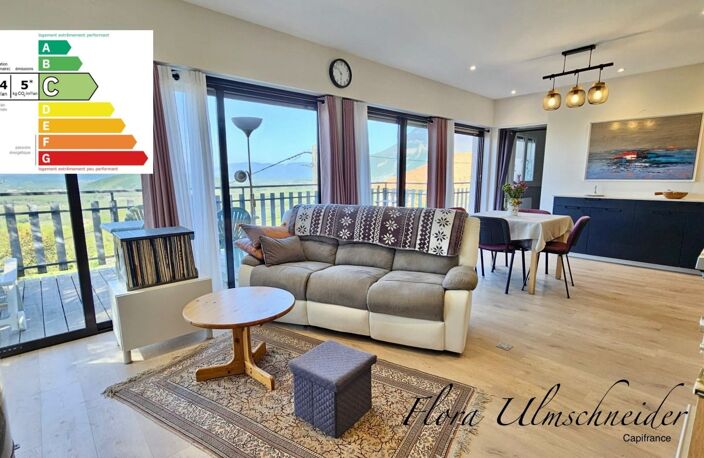 Maison lumineuse d'env. 137 m² avec vue exceptionnelle à vendre à CHINDRIEUX (73). Dépendances, terrain, proche lac du Bourget. A 25 mns d'Aix-les-Bains et 1H d'Annecy et de Genève — photo 3