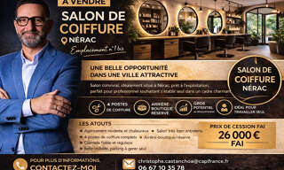 Commerce 2 Pièces 60 m² à vendre à Nérac (47600)